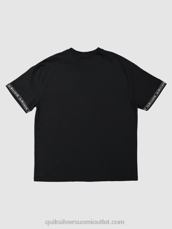 Quiksilver x Stab D6JJ1865 miehet musta 90-luvun t-paita