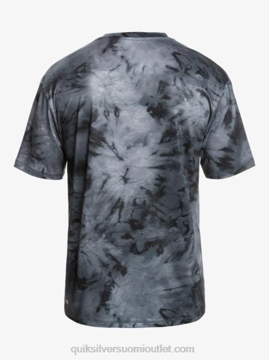 Quiksilver D6JJ1086 miehet musta digital session upf 50 lyhythihainen surffipaita