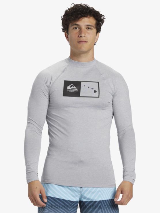 Quiksilver D6JJ1106 miehet räntä kanerva hawaii double down upf 50 pitkähihainen surffipaita