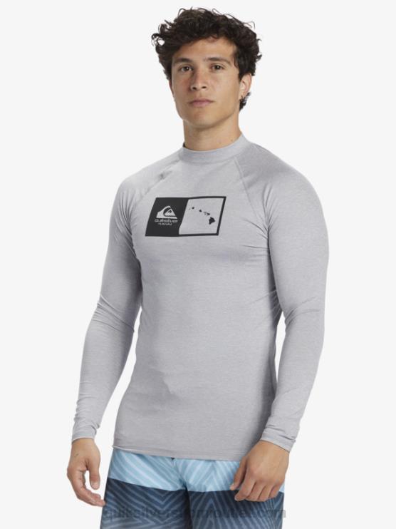 Quiksilver D6JJ1106 miehet räntä kanerva hawaii double down upf 50 pitkähihainen surffipaita