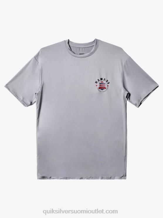 Quiksilver D6JJ1124 miehet räntää Hawaii Royal upf 50 lyhythihainen surffauspaita