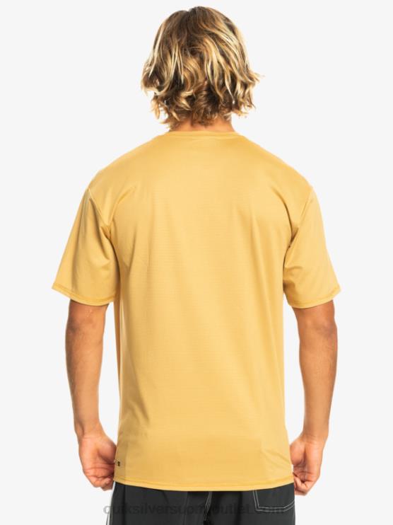 Quiksilver D6JJ1127 miehet vehnä kanerva Heritage Heather lyhythihainen upf 50 surffit-paita