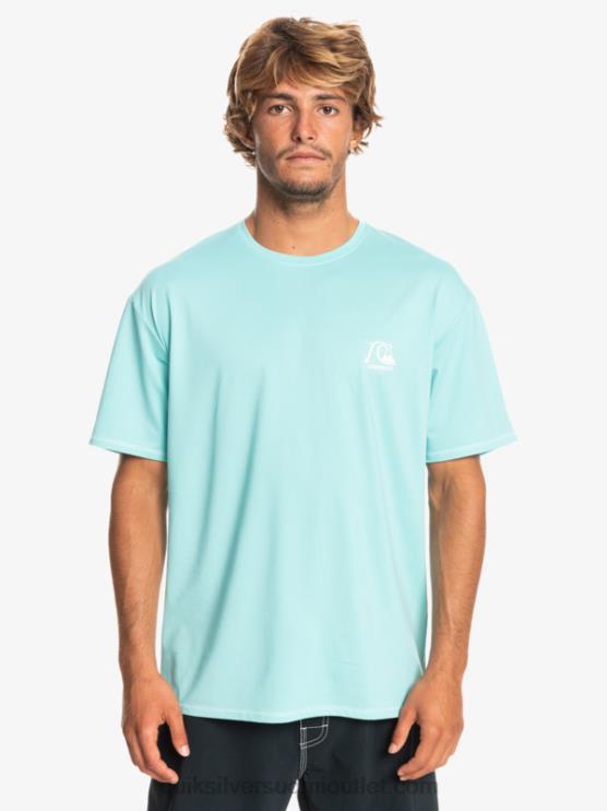 Quiksilver D6JJ1128 miehet enkelinsininen kanerva Heritage Heather lyhythihainen upf 50 surffit-paita