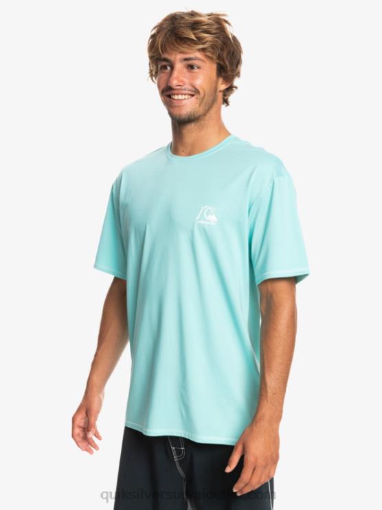 Quiksilver D6JJ1128 miehet enkelinsininen kanerva Heritage Heather lyhythihainen upf 50 surffit-paita