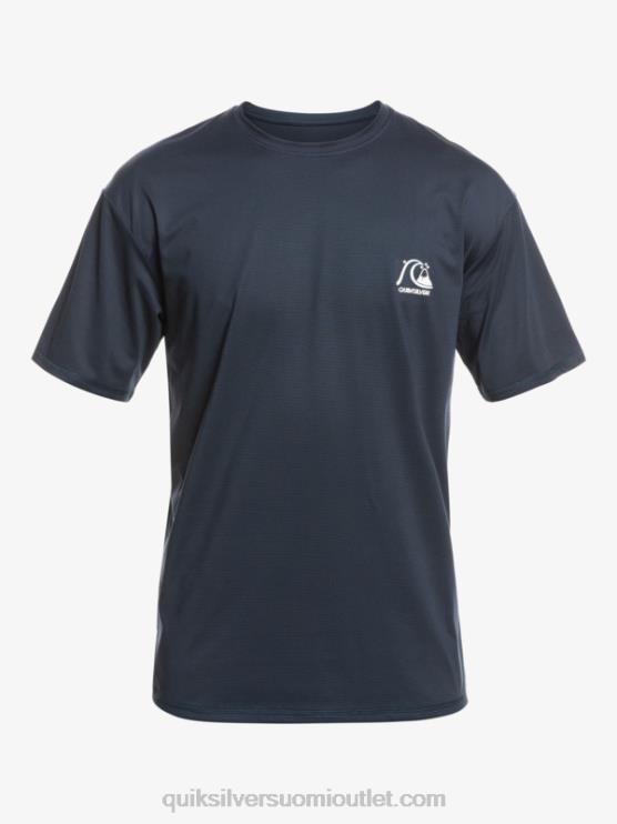 Quiksilver D6JJ1129 miehet keskiyön laivaston kanerva Heritage Heather lyhythihainen upf 50 surffit-paita