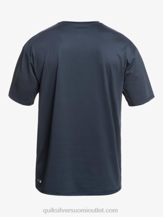 Quiksilver D6JJ1129 miehet keskiyön laivaston kanerva Heritage Heather lyhythihainen upf 50 surffit-paita