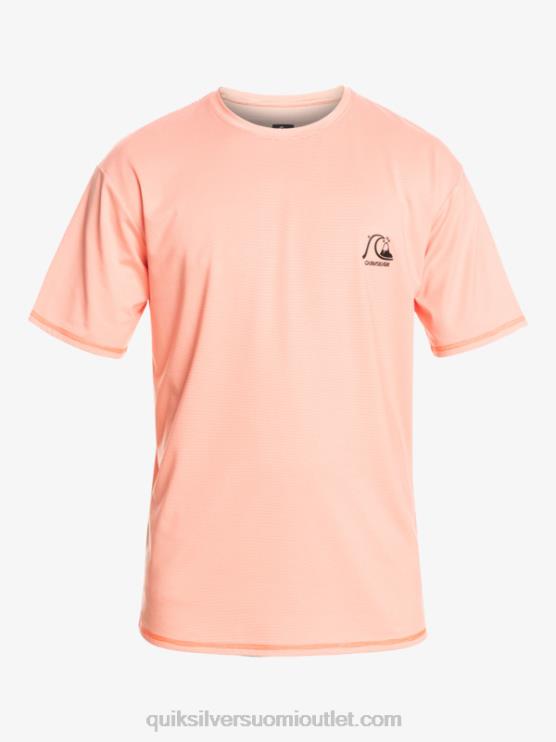Quiksilver D6JJ1130 miehet tuoretta lohta kanervaa Heritage Heather lyhythihainen upf 50 surffit-paita