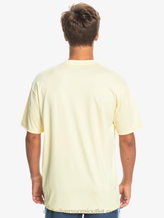 Quiksilver D6JJ1131 miehet vaalea banaani kanerva Heritage Heather lyhythihainen upf 50 surffit-paita