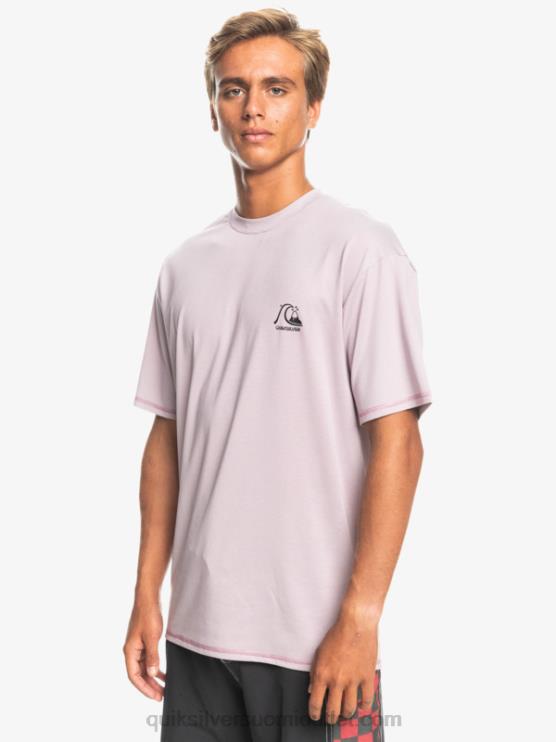 Quiksilver D6JJ1132 miehet pölyinen orkidean kanerva Heritage Heather lyhythihainen upf 50 surffit-paita