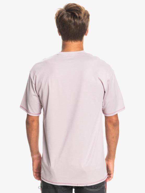 Quiksilver D6JJ1132 miehet pölyinen orkidean kanerva Heritage Heather lyhythihainen upf 50 surffit-paita