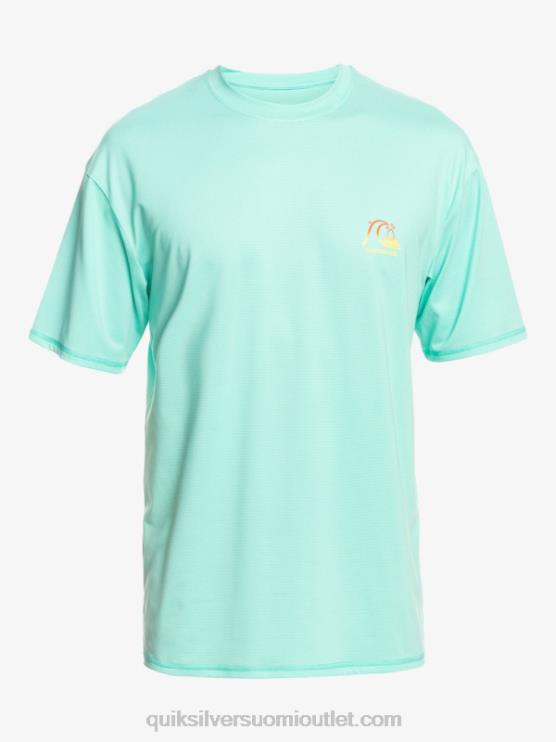 Quiksilver D6JJ1133 miehet altaan vihreä kanerva Heritage Heather lyhythihainen upf 50 surffit-paita