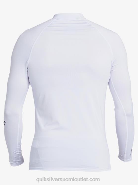 Quiksilver D6JJ1429 miehet valkoinen kaikki aikojen pitkähihainen upf 50 rashguard