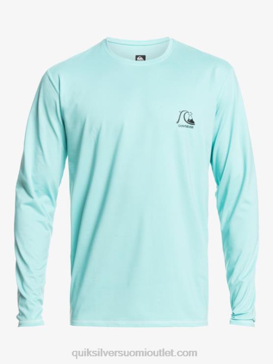 Quiksilver D6JJ1468 miehet enkelinsininen kanerva Heritage Heather pitkähihainen upf 50 surffauspaita