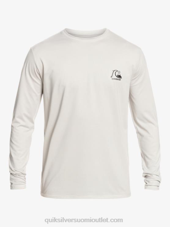Quiksilver D6JJ1469 miehet harmaa violetti kanerva Heritage Heather pitkähihainen upf 50 surffauspaita