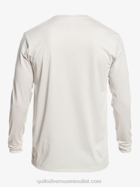 Quiksilver D6JJ1469 miehet harmaa violetti kanerva Heritage Heather pitkähihainen upf 50 surffauspaita