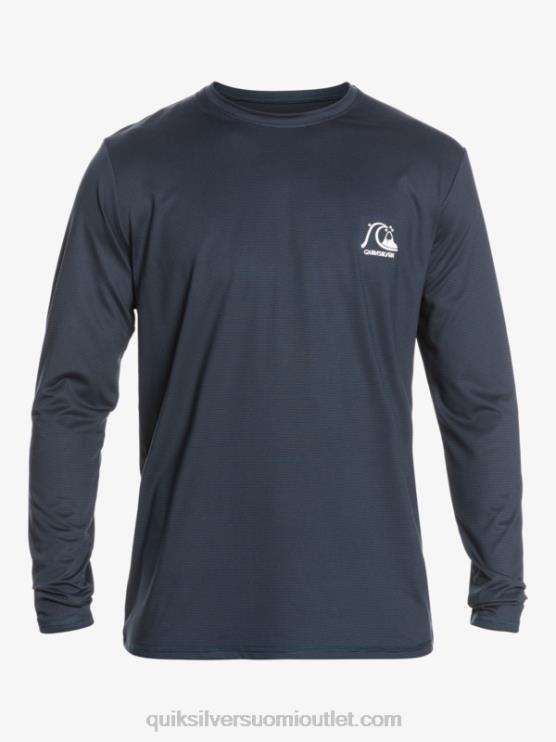 Quiksilver D6JJ1470 miehet keskiyön laivaston kanerva Heritage Heather pitkähihainen upf 50 surffauspaita