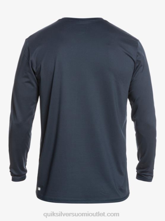 Quiksilver D6JJ1470 miehet keskiyön laivaston kanerva Heritage Heather pitkähihainen upf 50 surffauspaita