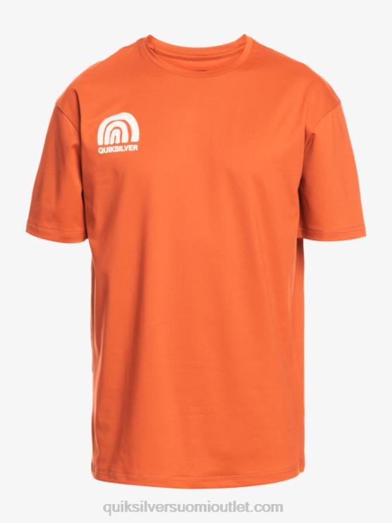 Quiksilver D6JJ1810 miehet tulinen kastike mix lyhythihainen upf 50 surffauspaita