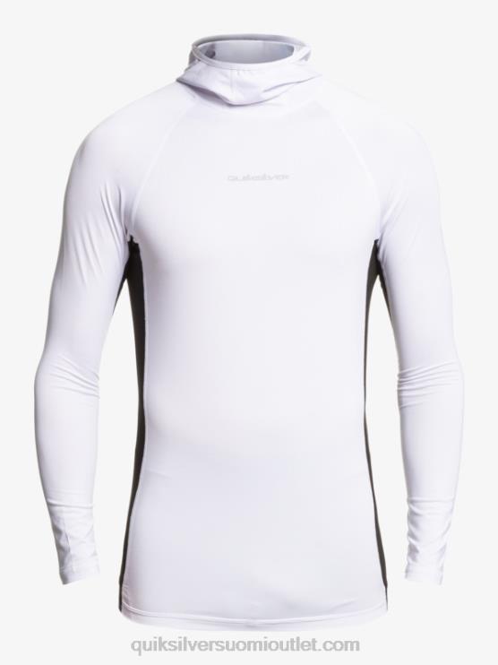 Quiksilver D6JJ1837 miehet valkoinen myrskytripper pitkähihainen rashguard