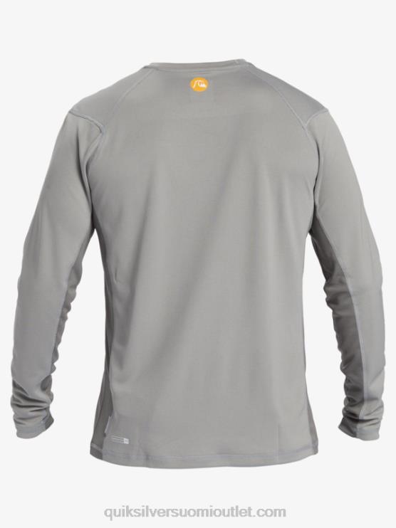 Quiksilver D6JJ258 miehet hain nahka waterman bamboo check 2 upf 50 pitkähihainen surffauspaita