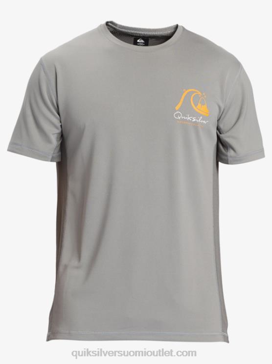 Quiksilver D6JJ274 miehet hain nahka waterman bamboo check 2 upf 50 lyhythihainen surffauspaita