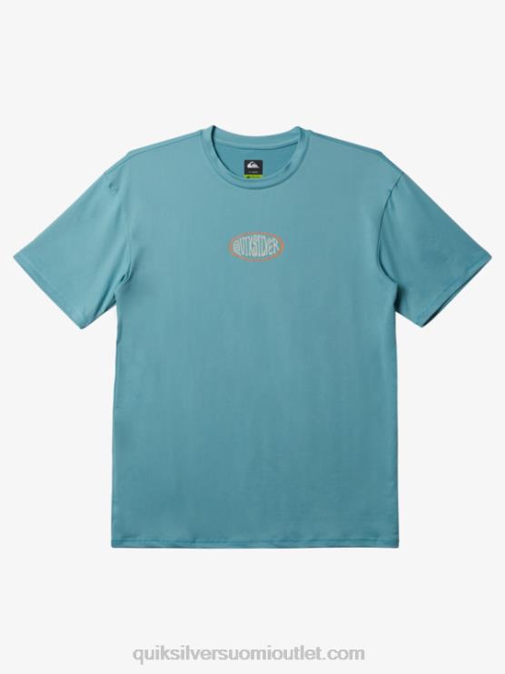 Quiksilver D6JJ314 miehet cameo sininen mix session upf 50 lyhythihainen surffipaita