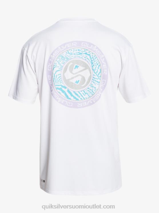 Quiksilver D6JJ315 miehet Lumikki mix session upf 50 lyhythihainen surffipaita