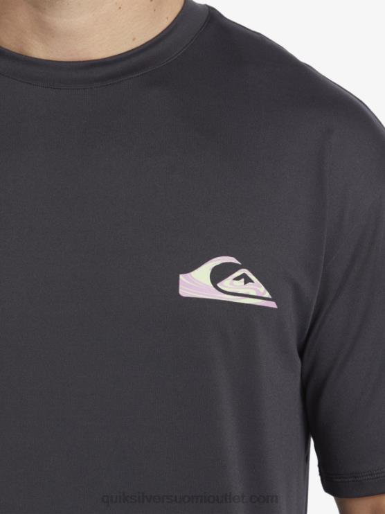 Quiksilver D6JJ316 miehet asfaltti mix session upf 50 lyhythihainen surffipaita