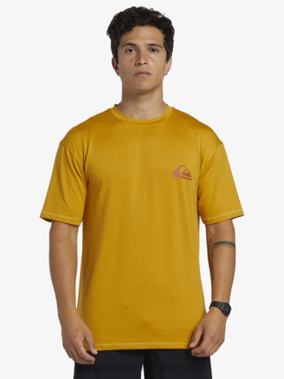 Quiksilver D6JJ317 miehet vehnä mix session upf 50 lyhythihainen surffipaita
