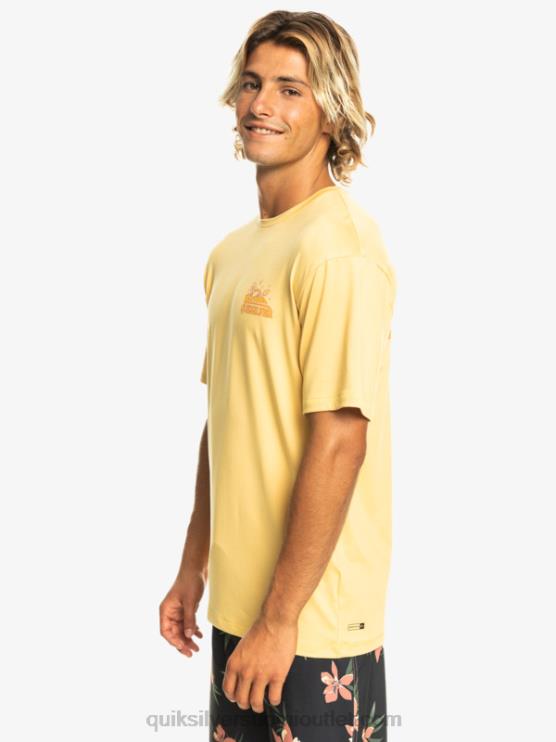 Quiksilver D6JJ317 miehet vehnä mix session upf 50 lyhythihainen surffipaita