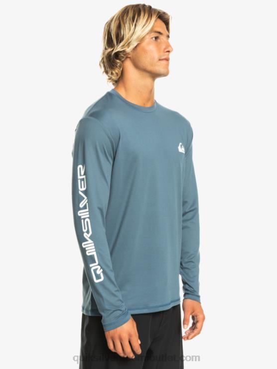 Quiksilver D6JJ402 miehet merellä omni session pitkähihainen upf 50 surffit-paita