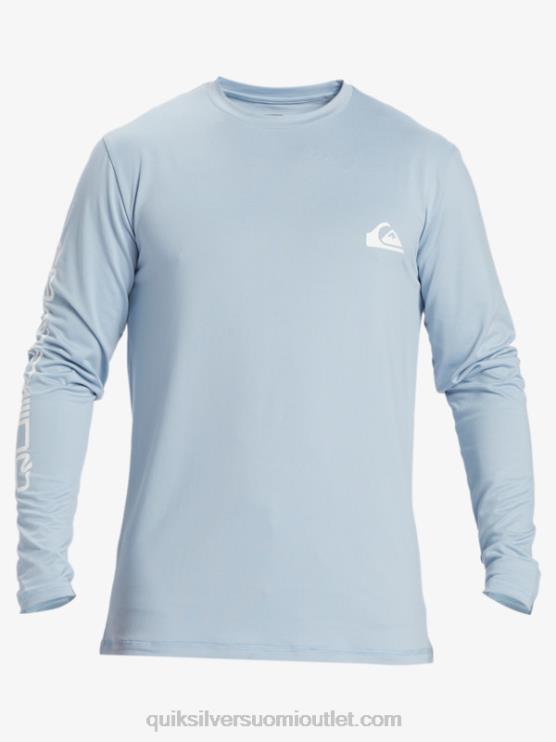 Quiksilver D6JJ404 miehet taivaallisen sininen omni session pitkähihainen upf 50 surffit-paita