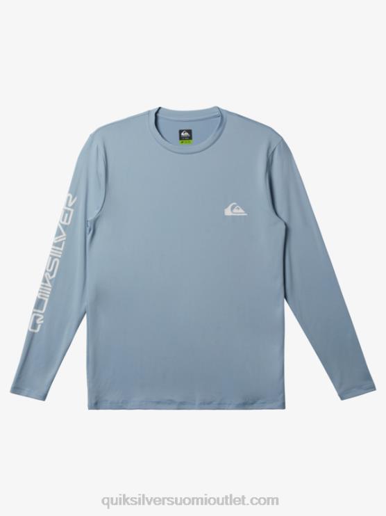 Quiksilver D6JJ404 miehet taivaallisen sininen omni session pitkähihainen upf 50 surffit-paita