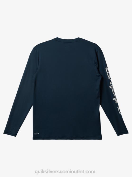 Quiksilver D6JJ405 miehet keskiyön laivasto omni session pitkähihainen upf 50 surffit-paita
