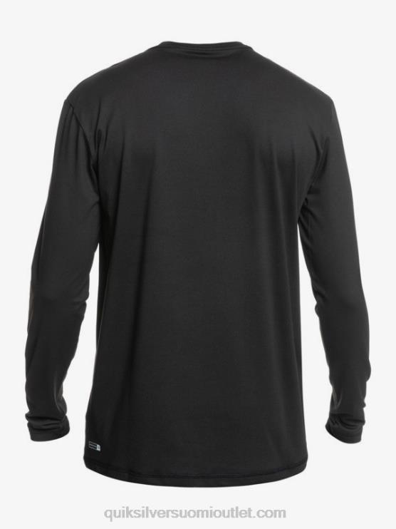 Quiksilver D6JJ406 miehet musta omni session pitkähihainen upf 50 surffit-paita