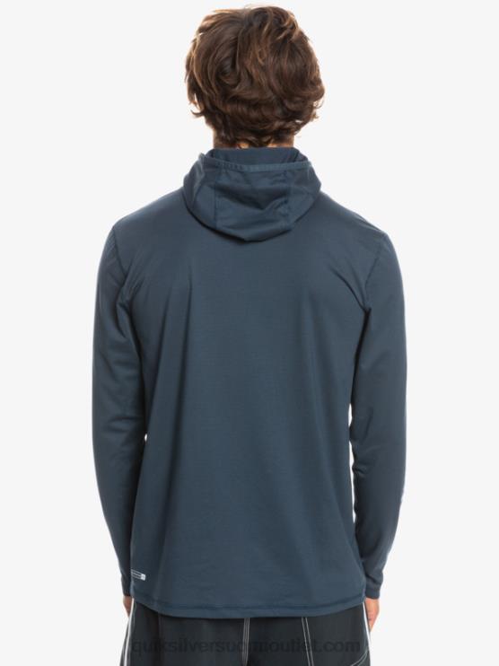 Quiksilver D6JJ417 miehet keskiyön laivaston kanerva Heritage upf 50 pitkähihainen surffipaita