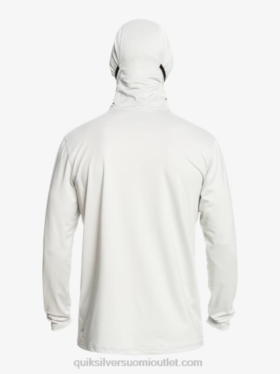 Quiksilver D6JJ418 miehet harmaa violetti kanerva Heritage upf 50 pitkähihainen surffipaita