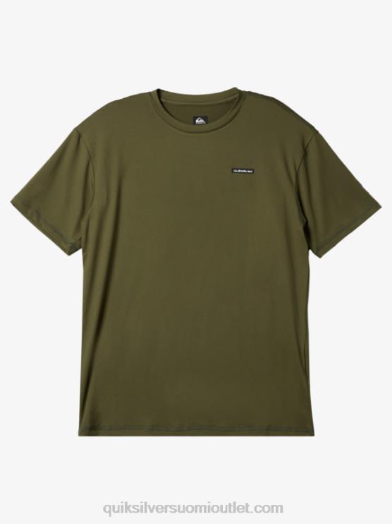 Quiksilver D6JJ538 miehet nelilehtinen apila omni session upf 50 lyhythihainen surffipaita