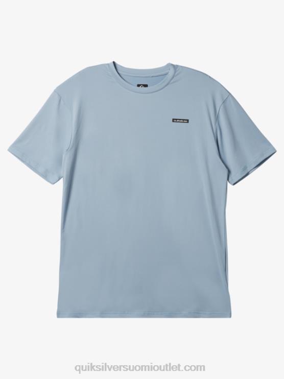 Quiksilver D6JJ540 miehet taivaallisen sininen omni session upf 50 lyhythihainen surffipaita