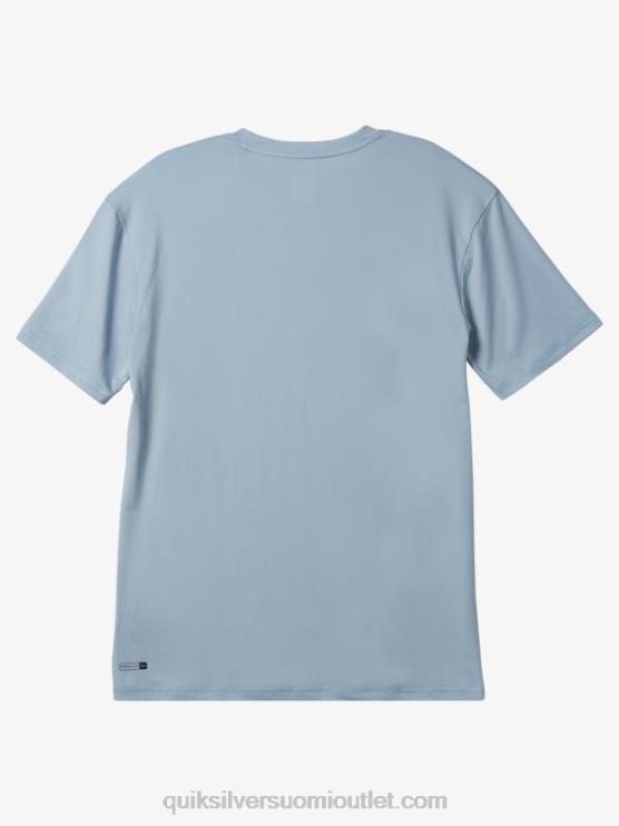 Quiksilver D6JJ540 miehet taivaallisen sininen omni session upf 50 lyhythihainen surffipaita