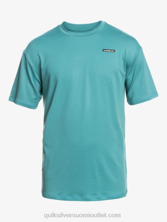 Quiksilver D6JJ542 miehet britanen sininen omni session upf 50 lyhythihainen surffipaita