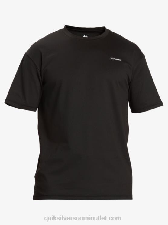 Quiksilver D6JJ543 miehet musta omni session upf 50 lyhythihainen surffipaita