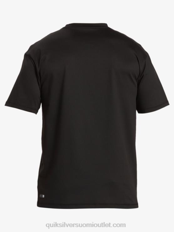 Quiksilver D6JJ543 miehet musta omni session upf 50 lyhythihainen surffipaita