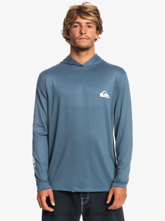 Quiksilver D6JJ770 miehet merellä omni session upf 50 pitkähihainen surffipaita