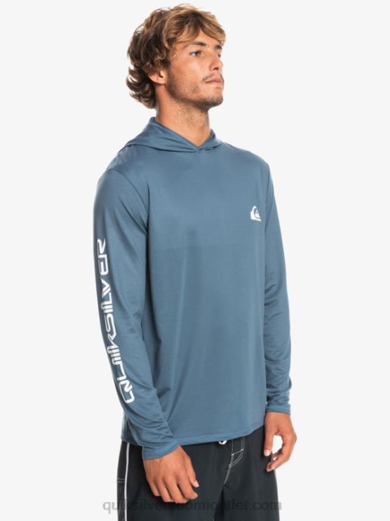 Quiksilver D6JJ770 miehet merellä omni session upf 50 pitkähihainen surffipaita