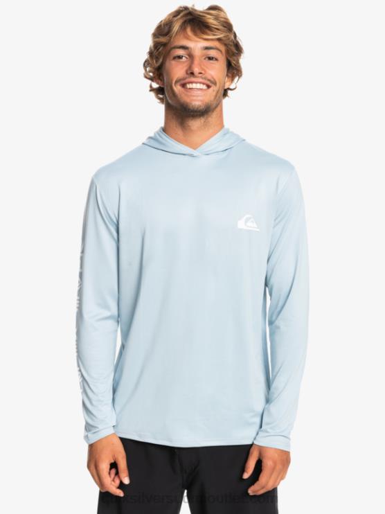 Quiksilver D6JJ771 miehet taivaallisen sininen omni session upf 50 pitkähihainen surffipaita