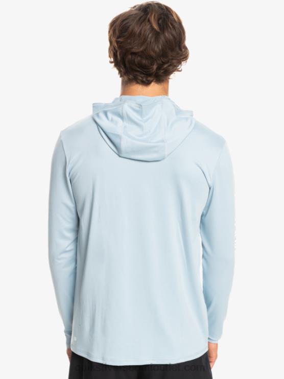 Quiksilver D6JJ771 miehet taivaallisen sininen omni session upf 50 pitkähihainen surffipaita