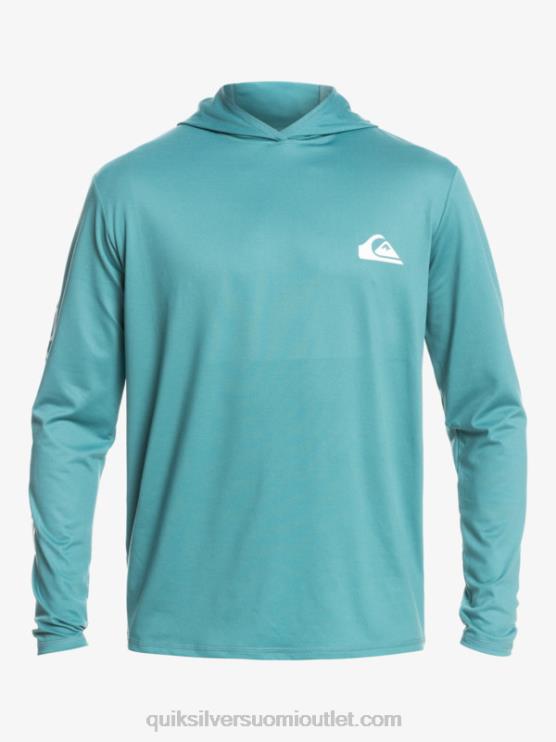 Quiksilver D6JJ772 miehet britanen sininen omni session upf 50 pitkähihainen surffipaita