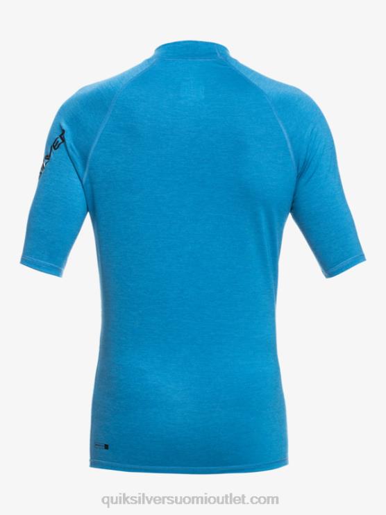 Quiksilver D6JJ816 miehet vallarta sininen kanerva kaikkien aikojen lyhythihainen upf 50 rashguard