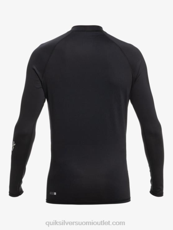 Quiksilver D6JJ817 miehet musta kaikki aikojen pitkähihainen upf 50 rashguard